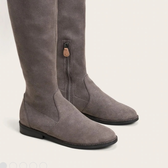 Kenneth Cole ✨ Knee High Boots ✨ Emma Stretch in Mineral 🍁 Fall Soft Boot - Picture 4 of 6